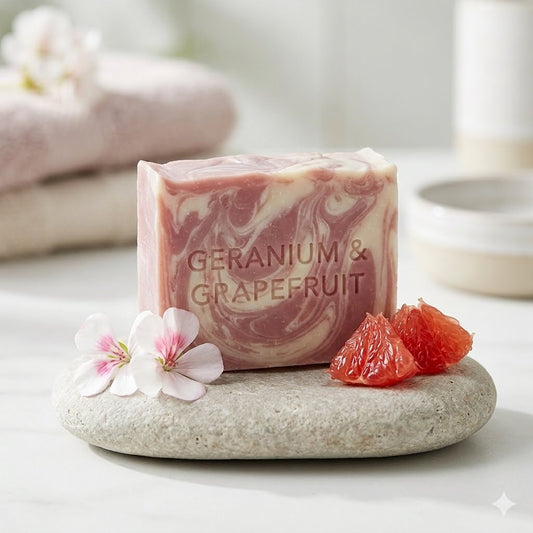 Geranium & Grapefruit Soap Bar