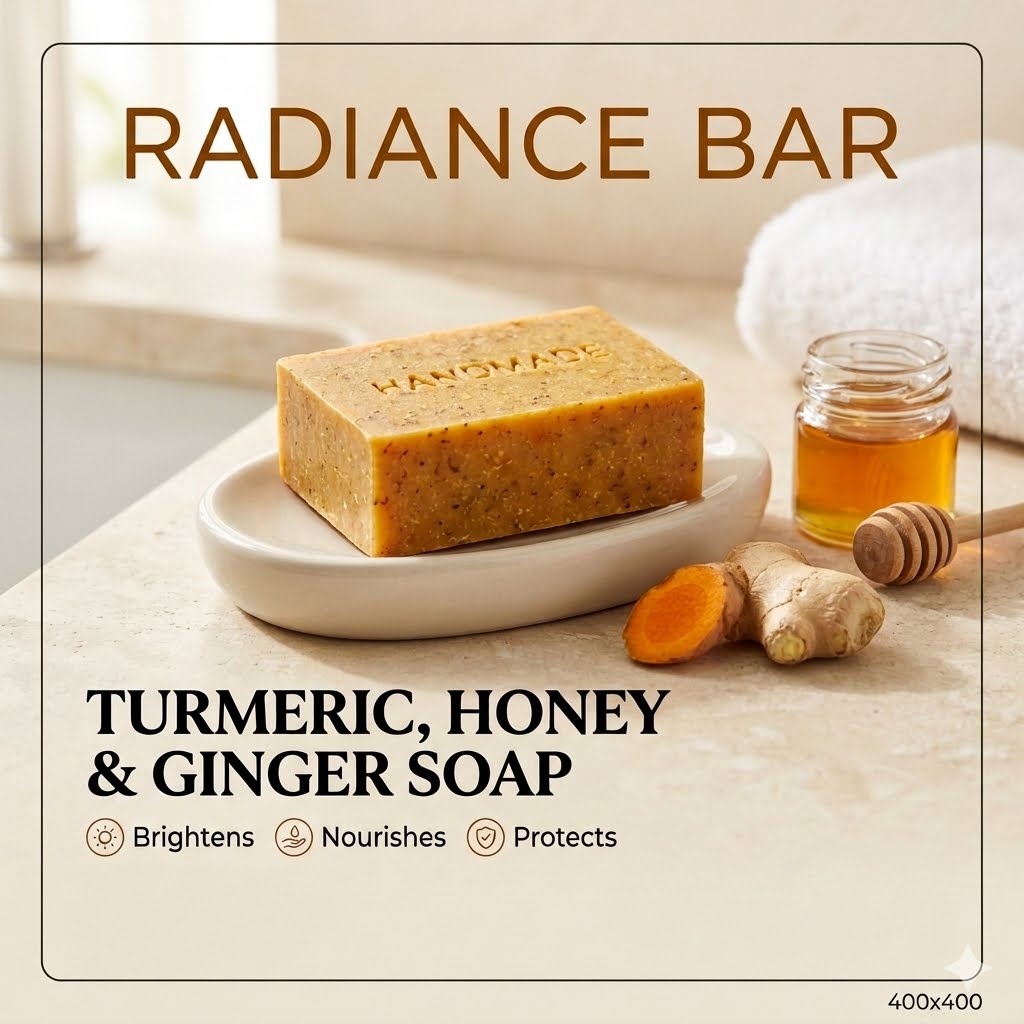 Turmeric Honey & Ginger Soap Bar