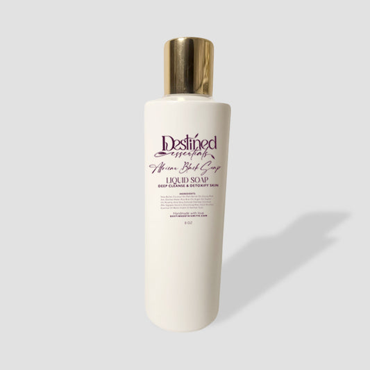 Liquid African Black Soap