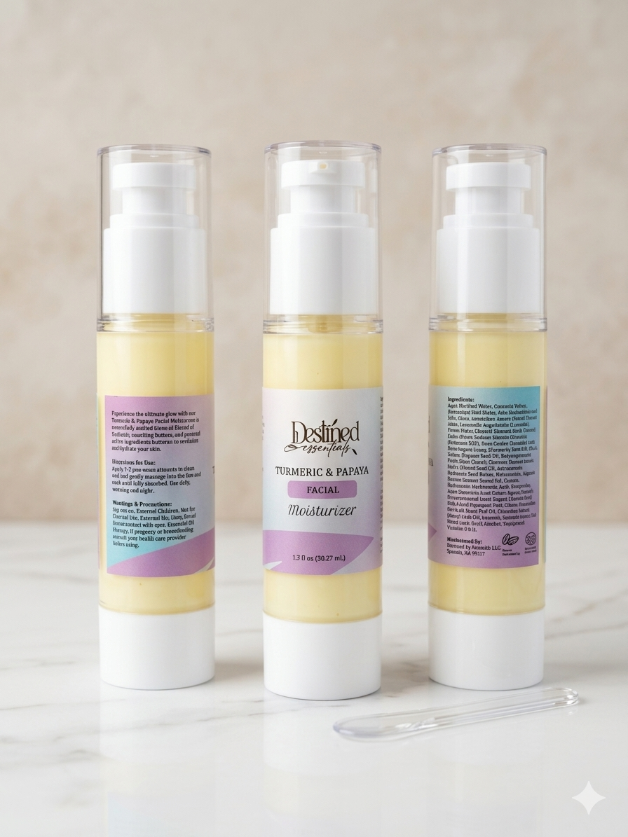 Turmeric Facial Moisturizer (New Formula)
