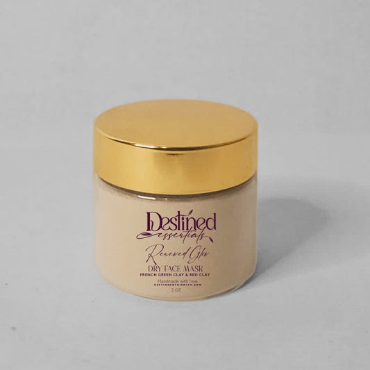Renewed Glow: Dry Face Mask