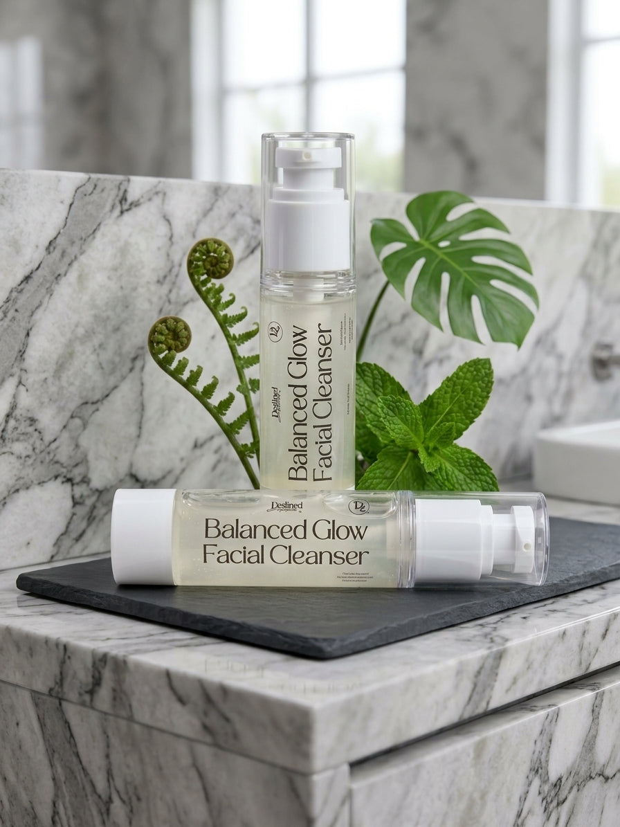 Balanced Glow Facial Cleanser: Bearberry & Ceramide Complex