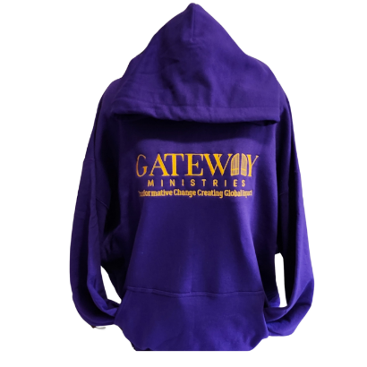 "Gateway Ministries" Embroidered Pullover Hoodie